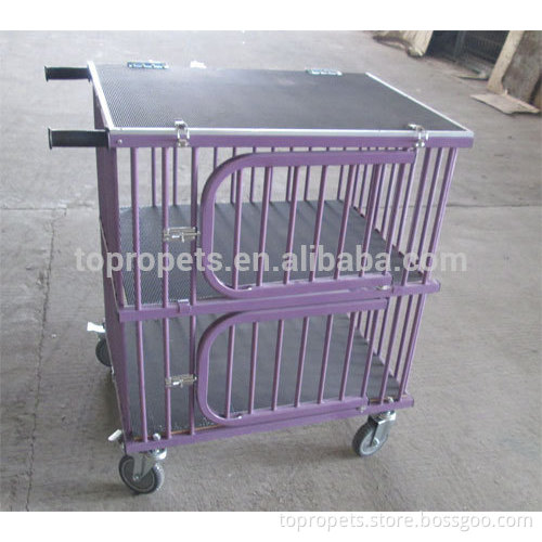 dog trolley, dog cage,pet dog show trolley MOQ 1pc